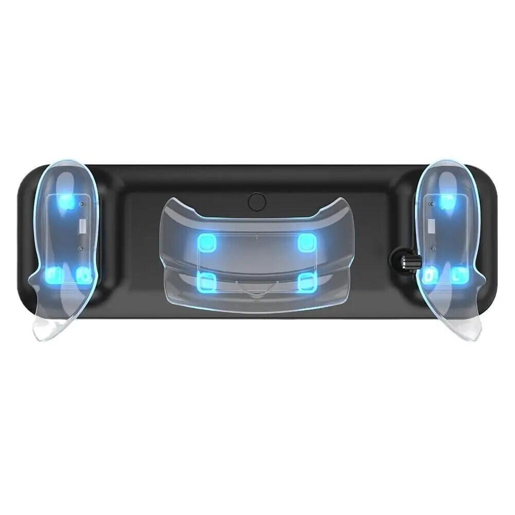 Wireless Charging Station Charging Dock for Meta / Oculus Quest 3 VR Accessories Kit Blue Light Fast Charging Base Charger Adaptor