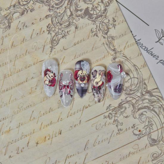 Stylish Nail Art Sticker Removable Ultra Thin DIY