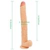 Miękkie realistyczne Dildo Penis z przyssawką Dildo do odbytu wielki penis dla kobiet zabawki erotyczne damski Masturbator produkt erotyczny dla dorosłych