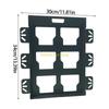 Upgrade Integral Mounting Plate for Packouts,High-Strength Half Width Plate Power Tool Storage Mounting Plate D57B