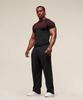 Men's Short Sleeve Gym Sports T-Shirt: Elastic, Crew Neck, Fashion Printed, Fitness Running Training Top
