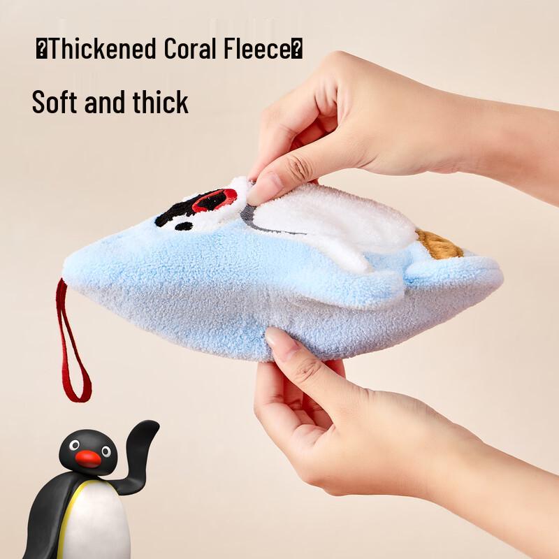 Pingu Cute Hanging Hand Towel