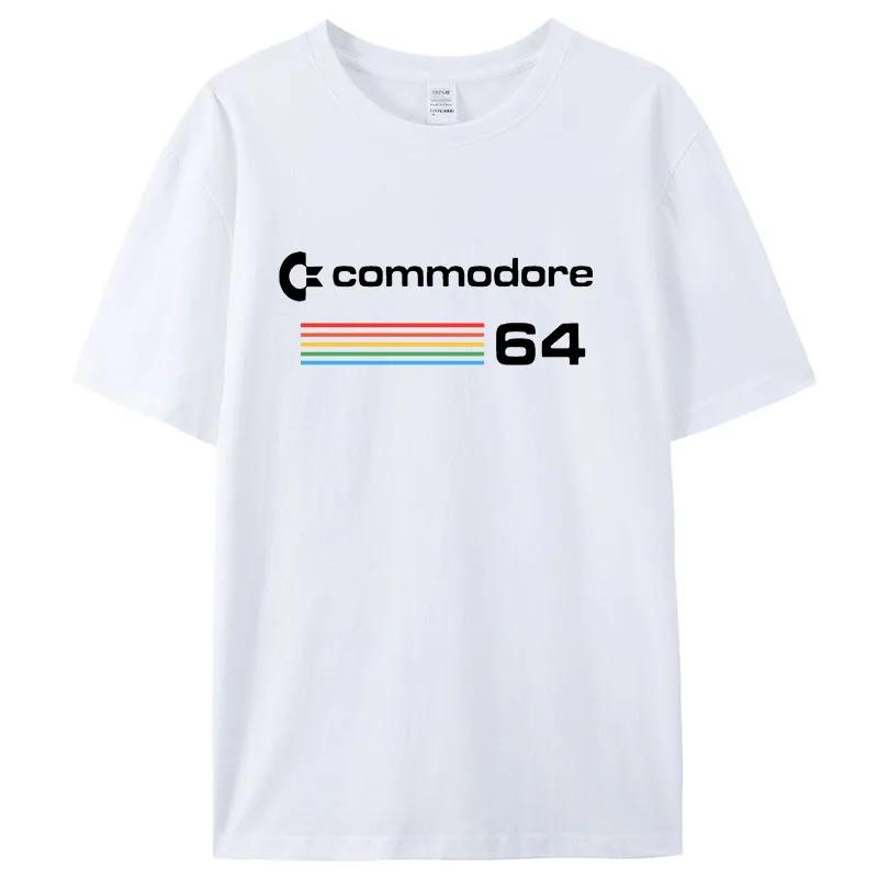 Commodore 64 Summer Fashion High Quality 100 Cotton Breathable and Comfortable TShirt Mens Tops Casual Fashion Street Wear
