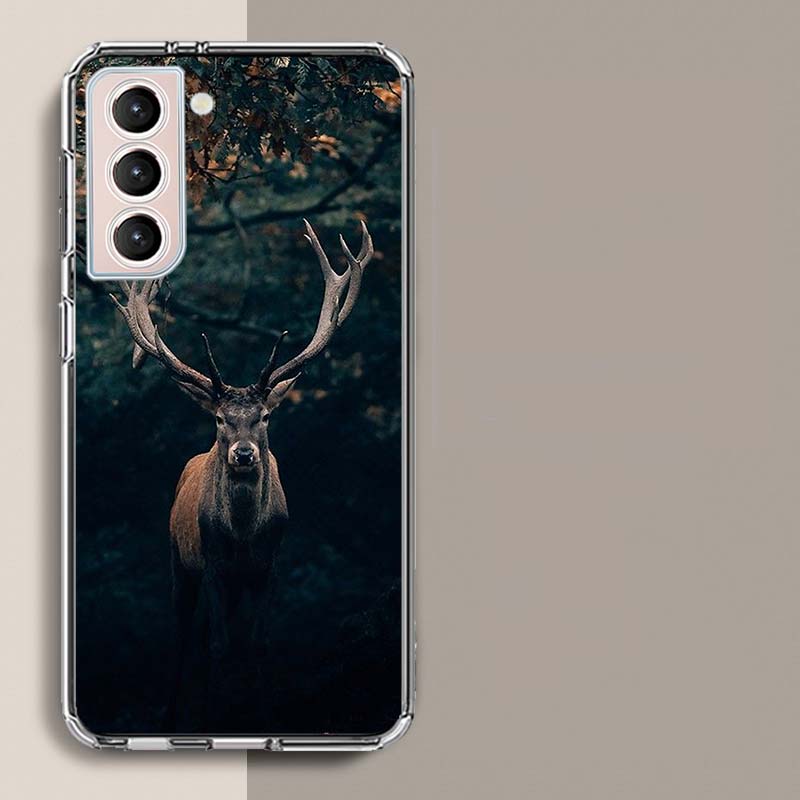 Deer Hunting Camo Phone Case For Galaxy A14 A24 A34 A54 Samsung A02S A12 A22 A32 A42 A52 A72 A13 A33 A53 5G A03 A03S A23 A73 A20