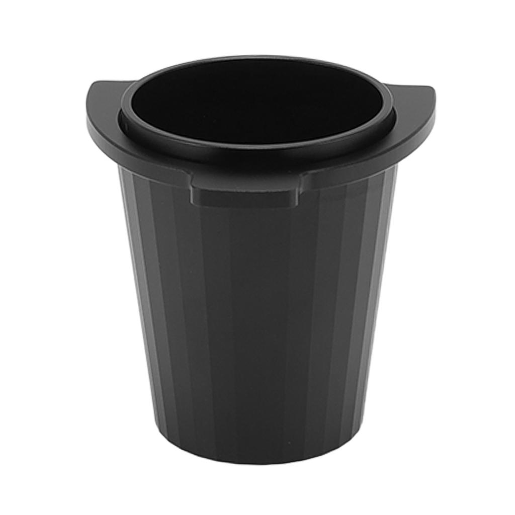 54mm Kaffeedosierbecher Aluminiumlegierung Portafilter Dosierbecher für Kaffeemaschine Schwarz
