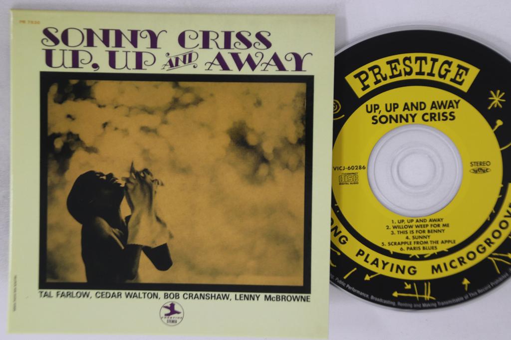 CD SONNY CRISS - Up, Up And Away VICJ60286 PRESTIGE 1999 Japan Jazz Used