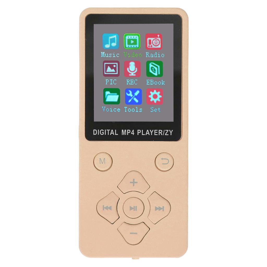 MP3 MP4 Player Bluetooth 5.0 Super Thin 1.8 Inch Color Screen 128G Expandable Memory Portable Video Music Player