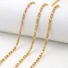 1 Meter Stainless Steel 3mm Witdth 3:1 Long Oval Link Box Chains Bulk Necklaces DIY Jewelry Making Bracelets Findings Wholesale