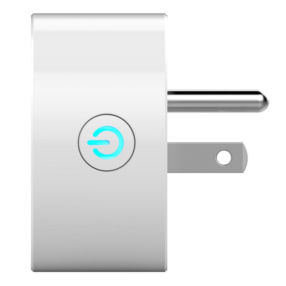 WiFi Smart Socket Plug US/EU Round Plug Flame Retardant PC Shell Three Timing Modes Adapter Wireless Remote Socket APP Control