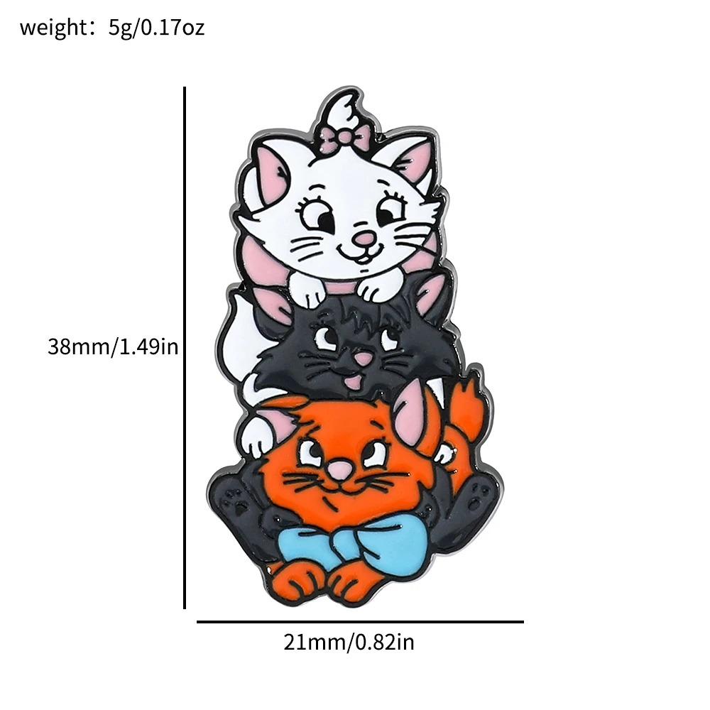 Disney Anime Cartoon Figure Brooch Snow White Mickey Minnie Enamel Badge for Backpack Clothing Lapel Pins Accessories Gifts