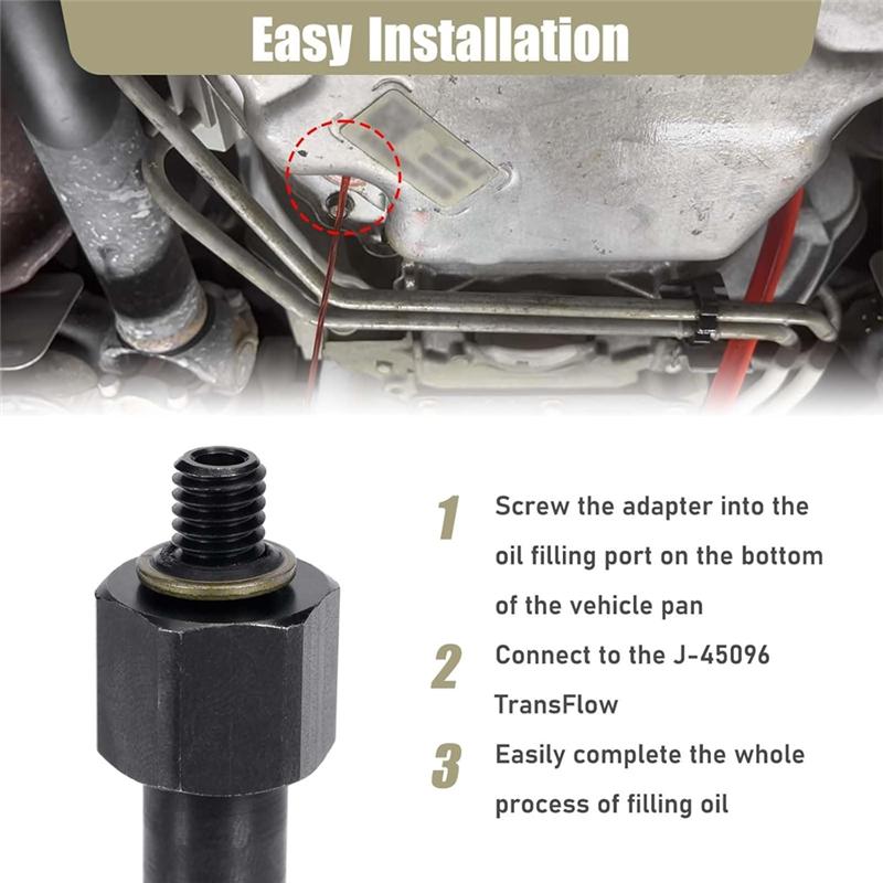 A16P-DT-51190 Transmission Oil Fill Adapter For GM 8L90 Transmission For GMC  Cadillac Equipped
