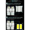 T10 W5w Led Feu de Position Veilleuses 12v 6000K Blanc 168 194 Led Clignotant Pour Ampoule Plaque Feux de Gabarit Voiture Moto