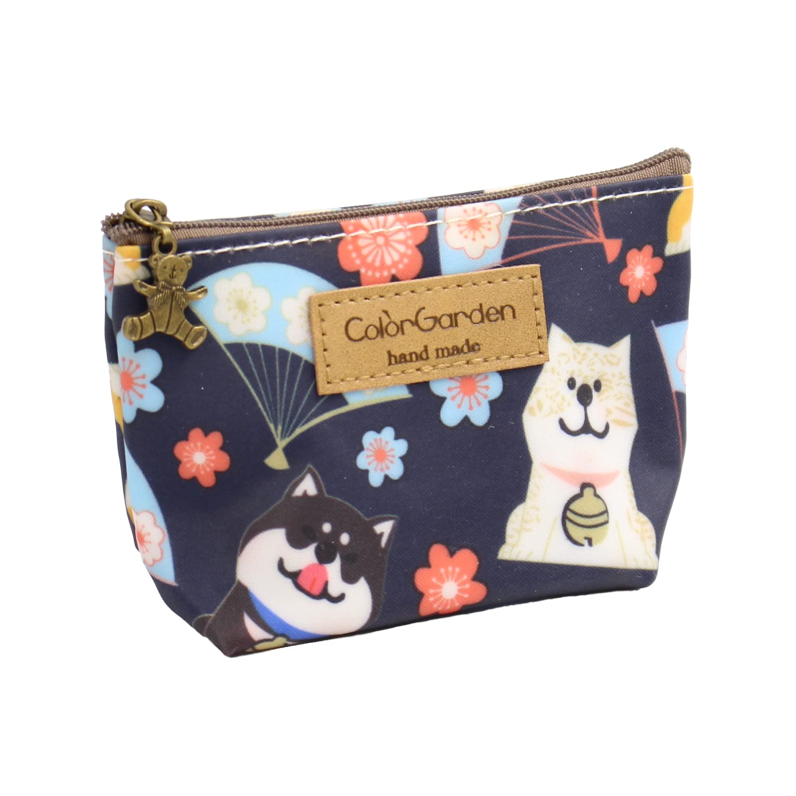 

lightweight pouch with perfect for small small cosmetic stylish makeup perfect as a gift Dog Small, gusset, items, pouch, bag-in-bag, pouch, (Kotobuki