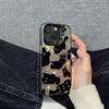 Moon Black Cat Silver Drop-Proof Phone Case for Apple iPhone 15 Pro Max/14/13