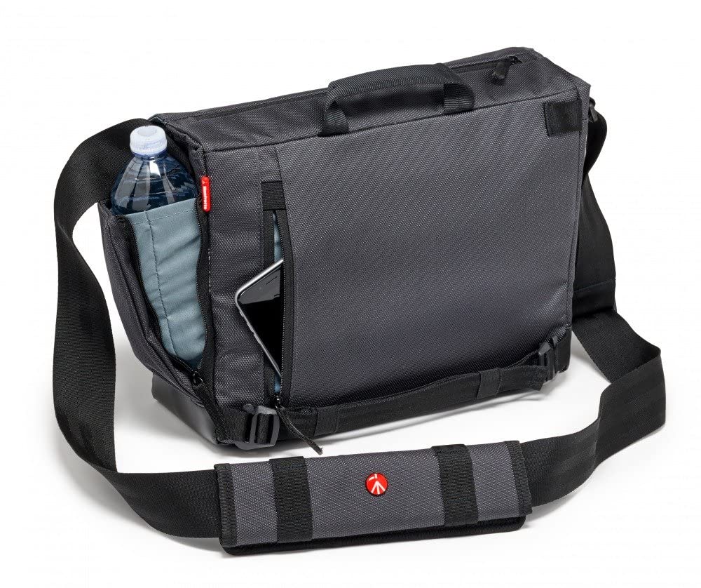 Manfrotto Messenger Bag Manhattan Collection 8.3L Speedy 10 12" PC Storage Tripod Mountable Rain Cover Included Water Repellent Material MB MN-M-SD-10