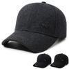 Mens Winter Warm Baseball Cap Simple Casual Outdoor Dad Hat
