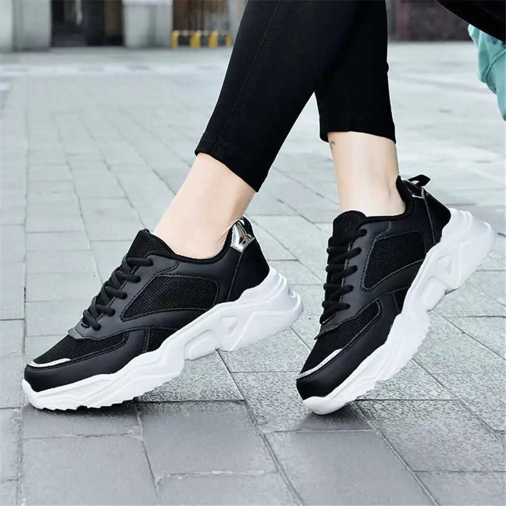 Thick Heel Increase Height Women Low Heels Oxford Mid-heeled Shoes Shoes Ladies Summer Sneakers Sports Affordable Price