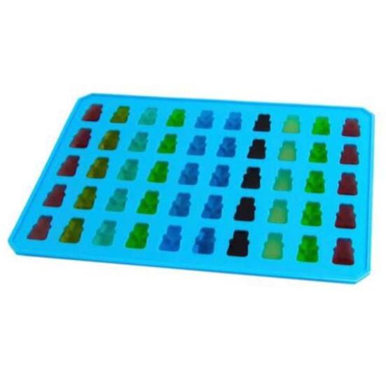 Niedliche Bärenform Kuchenbackform Neuheit Silikon Schokolade Süßigkeiten Eisform Tablett