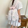 Schultasche neu japanischer Cartoon Schlappohrhase Spitze Rucksack Große Schleife Süße Lolita Ausgehen leichte Schultasche