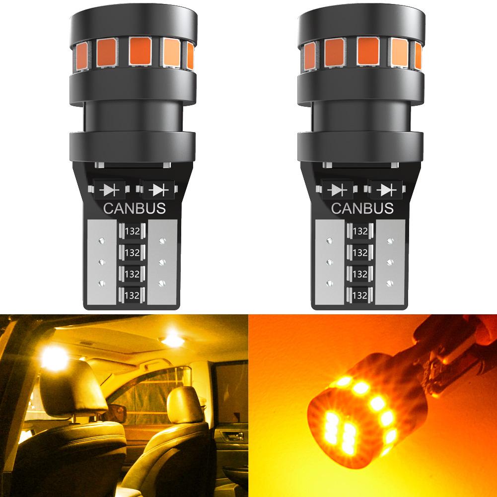 2X W5W 194 168 T10 18SMD 2015 Canbus LED Bulbs 12V For Car License Plate Light Interior Dome lights Reading Lamp 6000K White Red Bulbs 7