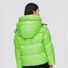 BOSIDENG Women's Puffy Thick Short Down Jacket B10143156