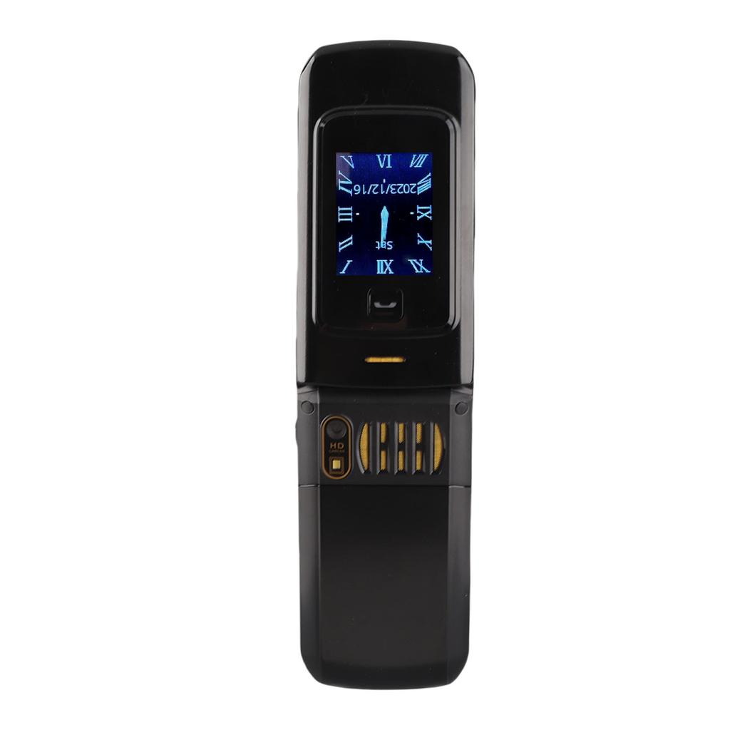 4G Senior Flip Phone with Big Button Clear Sound Flip Cell Phone for Elderly Dual Screen Display 4800mAh Battery SOS