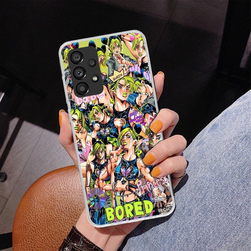 JoJo's Bizarre Adventure Jolyne Cujoh Phone Case For Samsung Galaxy A17 A16 A15 A14 A13 A57 A56 A55 A54 A53 A37 A36 A35 A34 A33