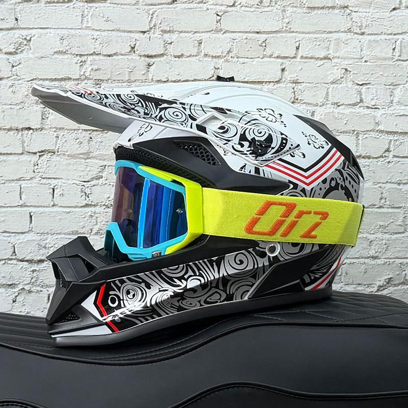 Full Face Mountain Bike Helmet DH Downhill MTB Trail Cycling Adult Unisex ABS Safety Gear