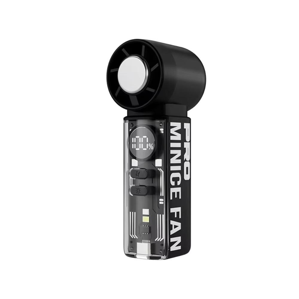 Lightweight Design High-Speed Cooling Fan Transparent Design Portable Cooling Fan  Personal Cooling
