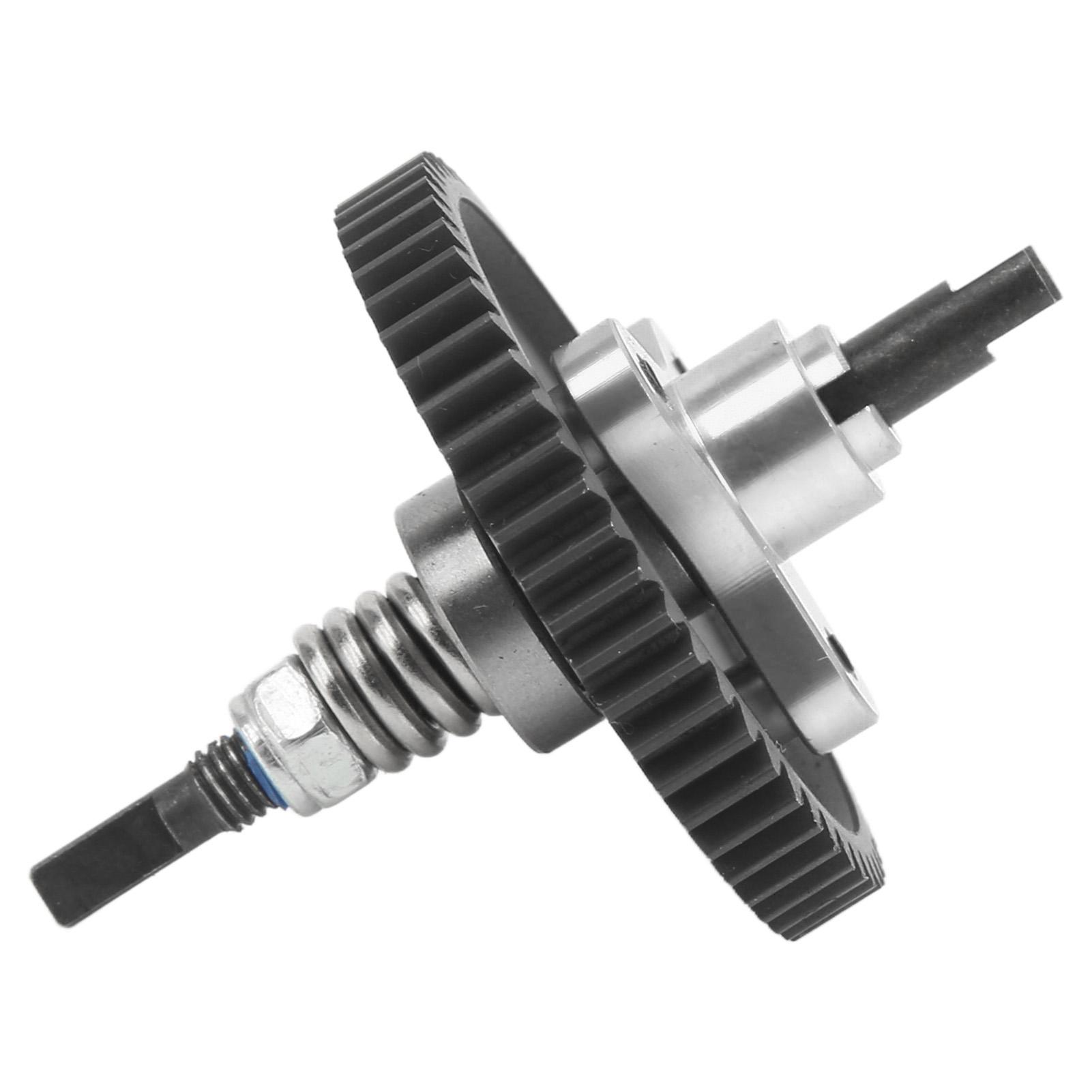 

54T Spur Gear Complete Slipper Clutch Aluminum Steel Differential Slipper Clutch Assembly for Traxxas Slash 1 10 RC Cars Silver срібний