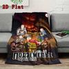 Delicious Dungeon Animated Characters 2D Flat Pattern Flannel Blanket High quality All Seasons Warmth and Comfort Perfect for Christmas Gifts.MMT09184