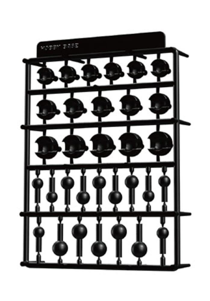 Hobby Base Premium Parts Collection Ball Dark for Plastic Joint, Large, Gray, Models, PPC-T113