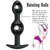 Wearable Anal Plugs With Steel Balls Anal Beads Butt Plug Fake Dildo Analplug Butplug Adult 18 Sex Toy Adult Toys For Male Femal