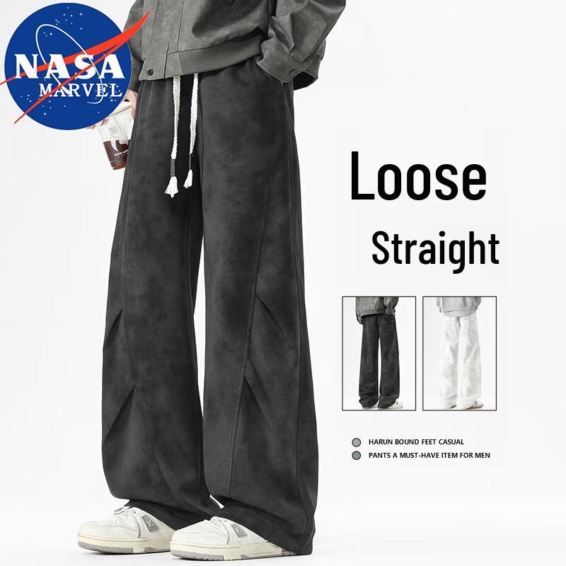 

NASA MARVEL Men s Loose Straight-Leg Casual Pants 2XL