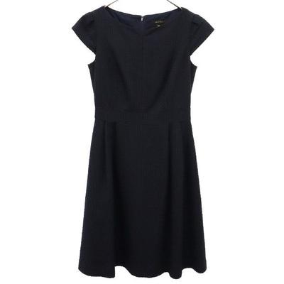 Made In Japan Short Sleeve Race One Piece Navy System Women Used