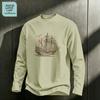 Jeanswest Life Men's Minimalist Long Sleeve Crew Neck T-Shirt