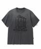 NOT4NERD 4 Effigy Bleach Washed T-Shirts - Charcoal