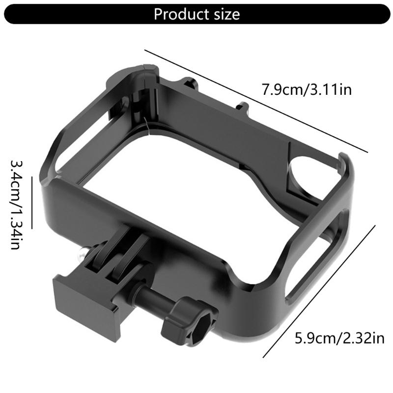 Shockproof Camera Utility Frame Precised Fit Quick Installation Adventure Essential Accessory for 360 GO Ultra