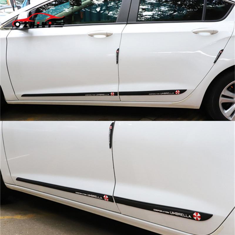 Car Sticker Door Side Trims Edging Protector Strip Universal Body Scratch-proof and Collision-proof Car Styling Decorative