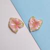 Spring Leaves Resin Flatback Cabochons 100Pcs Colorful Leaves Slime Charms No Hole Beads for Scrapbooking Hair Clip DIY Crafts