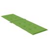 Lounge Chair Cushion Melange Green (75+105) X 50 X 4 Cm Fabric