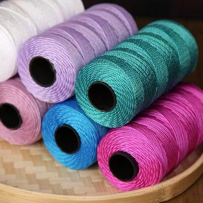 Lightweight and Durable Polypropylene Yarn for Crochet and DIY Crafts - 200m