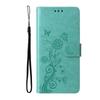 For Xiaomi 14T Pro Leather Case Butterfly Floral Imprint Wallet Stand Cover