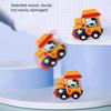 Wooden Magnetic Number Train Building Block Assembly Car Early Cognition Enlightenment Learning Car Cartoon Set For Kids