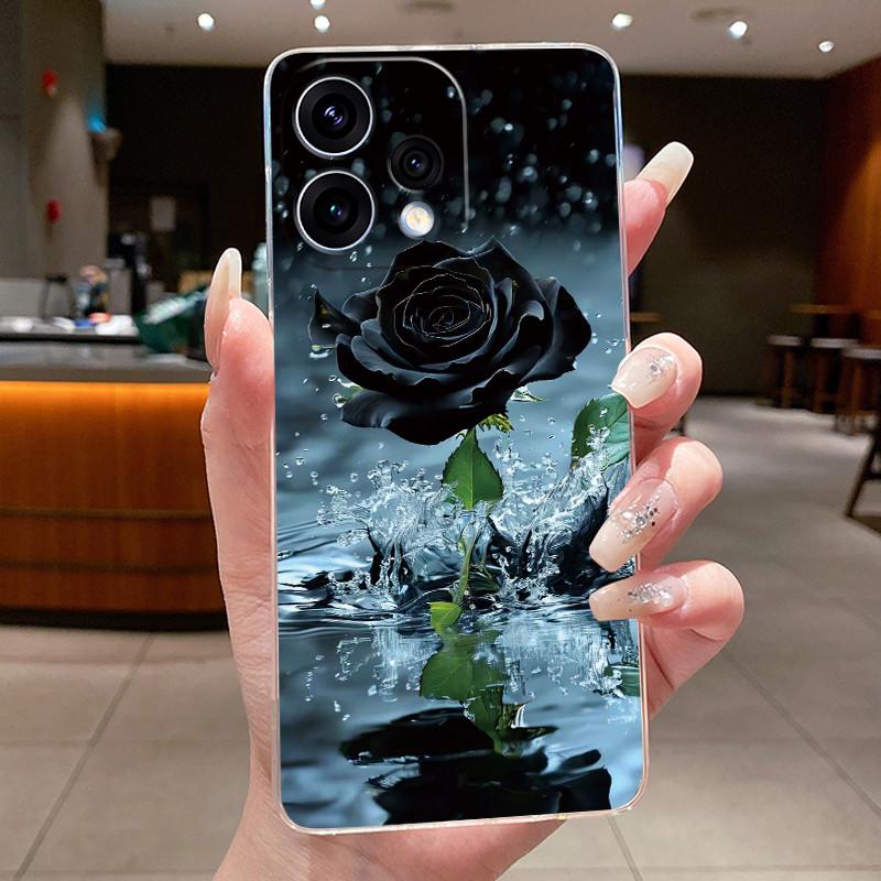 Hülle Für OPPO Reno 15C 5G Handyhülle Luxus Drache Niedlich Cool Jungen Mädchen Transparent Silikon Weiche Abdeckung Für Reno15C 15 C Hülle
