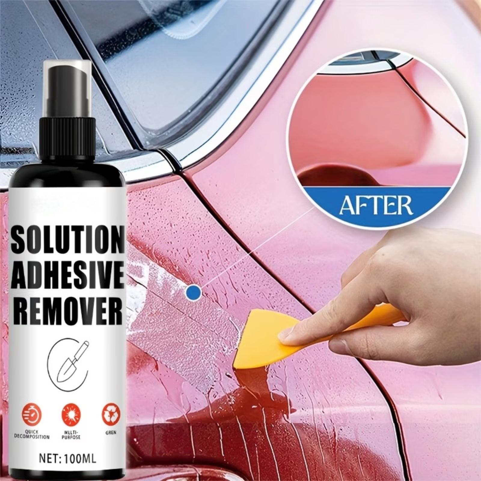 Adhesive Remover Spray 100ml Solution for Removing Glue Residue from Surfaces Fast Acting and Easy to Use with Spray Nozzle One Size
