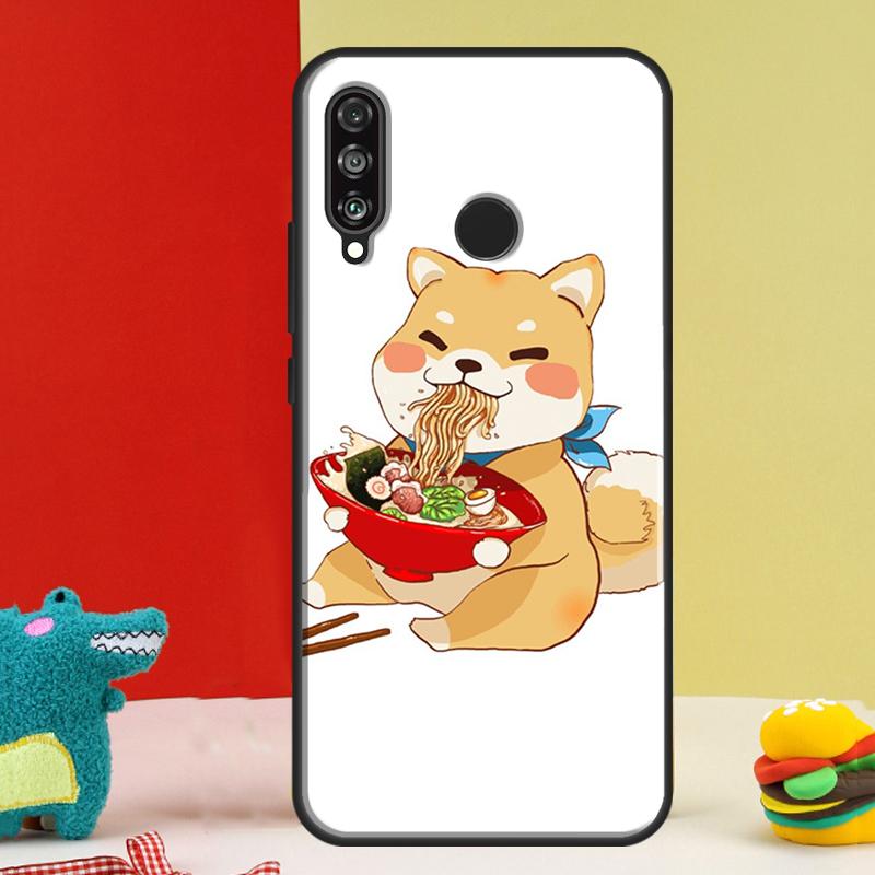 Cute Shiba Inu For Huawei Nova Y91 Y90 Y60 Y70 Y72 Y61 9 10 SE 12i 12s 11i 5T P60 Pro P20 P30 P40 Lite Case