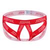 Thong JOCKMAIL One Size Specification Elastic band letter print cut-out design sexy men's underwear