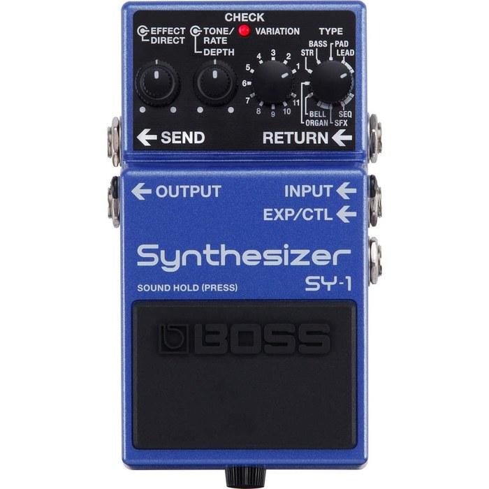 Boss SY-1 Synthesizer Guitar Pedal Blue