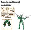 Textura de Metal Forma Especial Hippie Cowboy Boneco Multi-Móvel Painéis Conjunto de Luxo